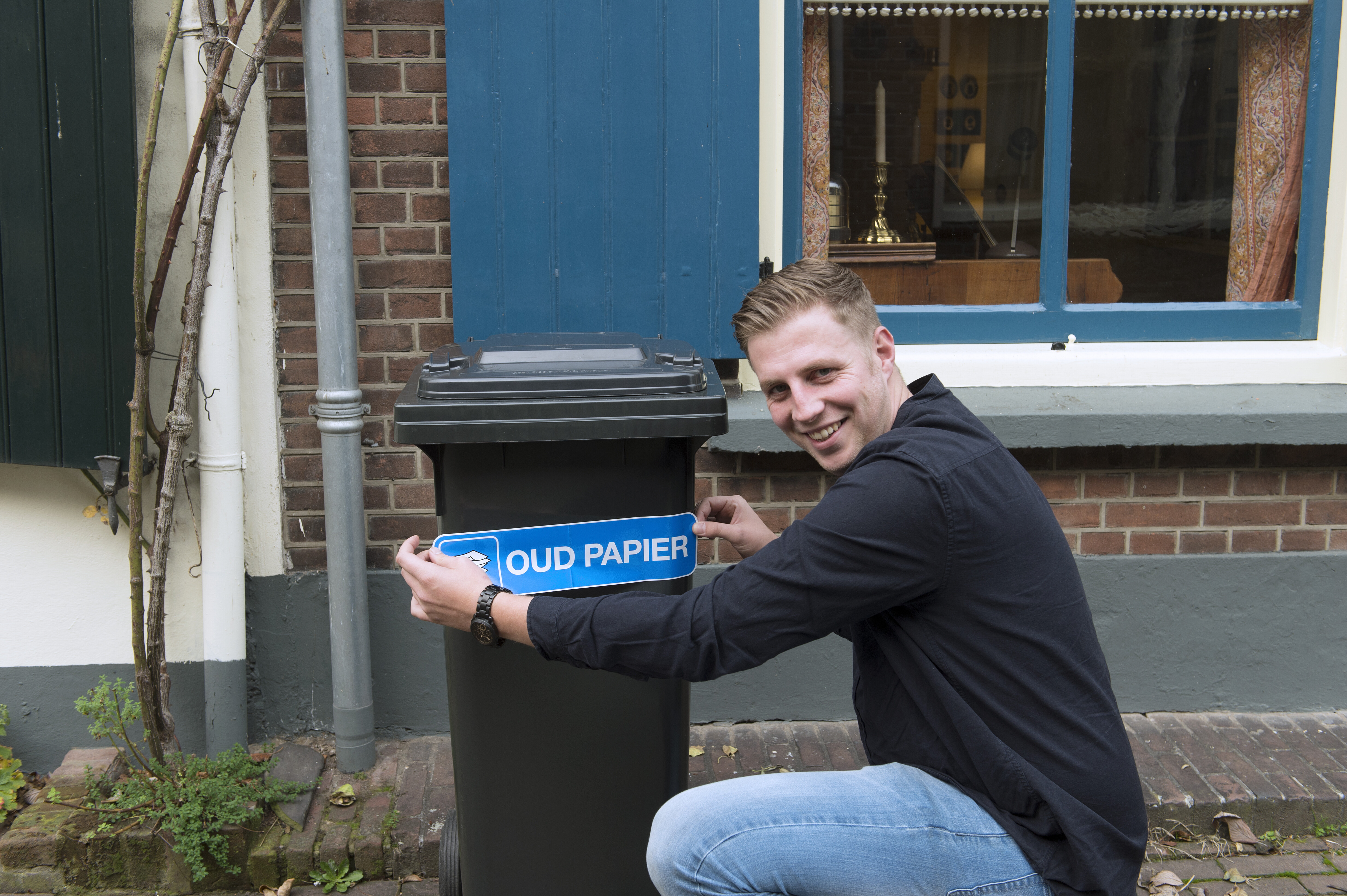 Inzameling oud papier