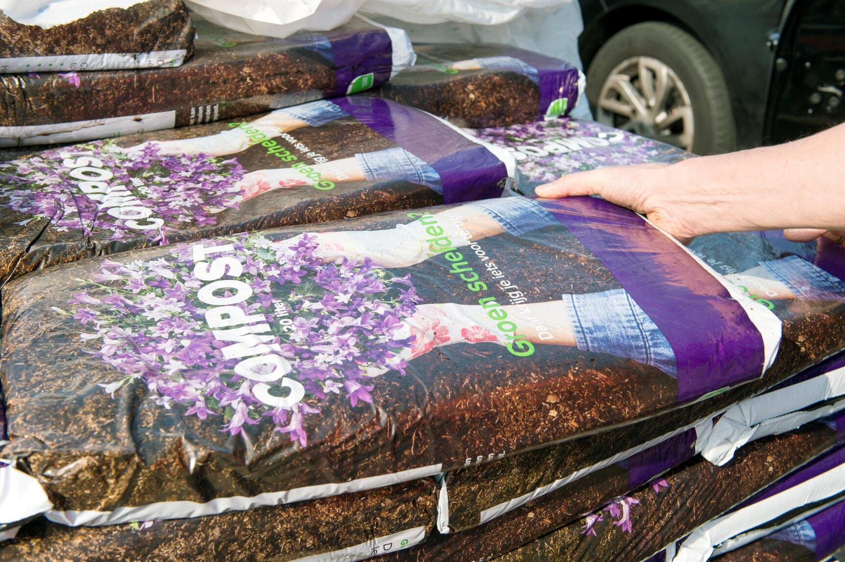 Deventenaren blij met compost 