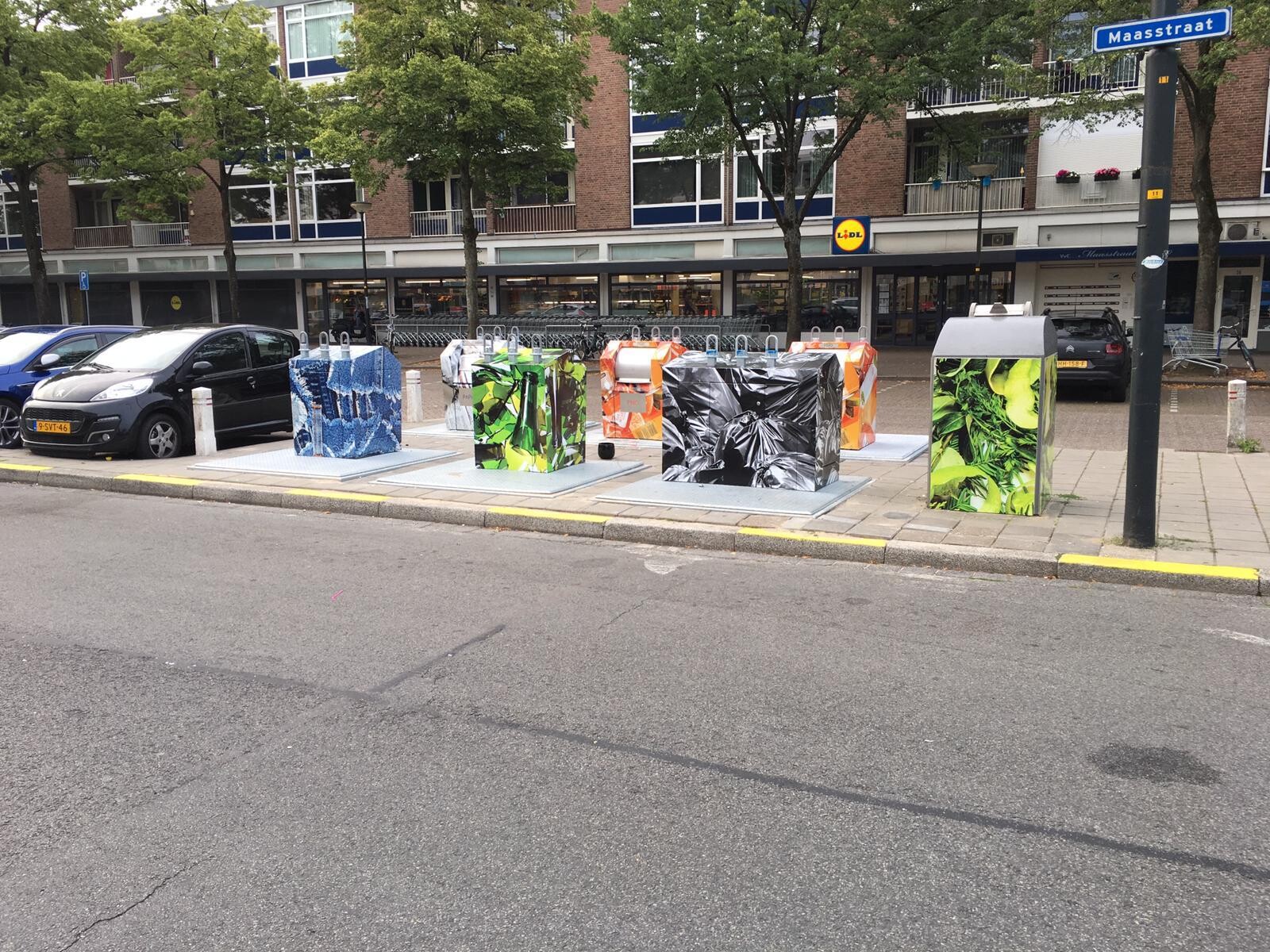 Nieuwe look voor ondergrondse containers