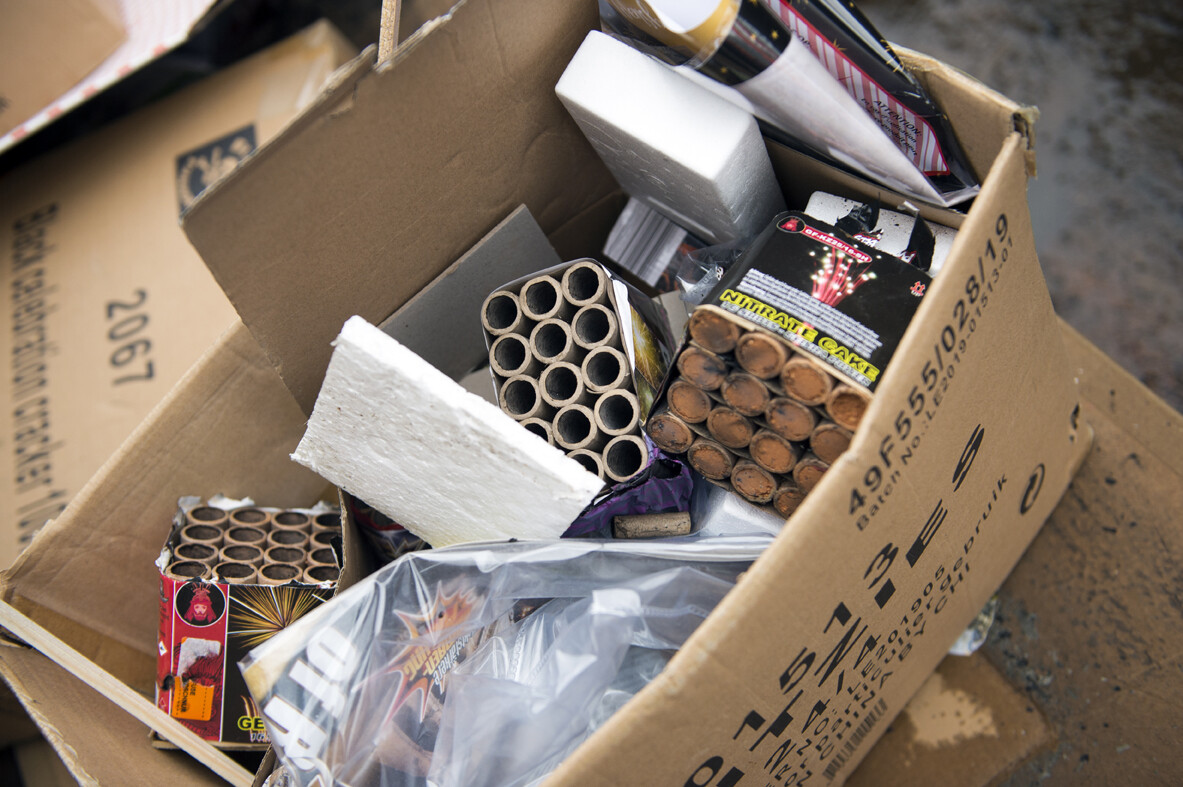 Vuurwerk opruimactie en kerstbomeninzameling Deventer