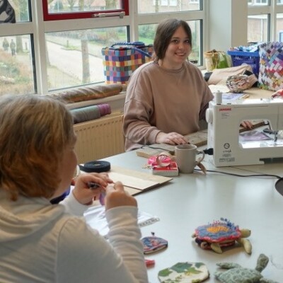 In het naaiatelier van de TechniekFabriek