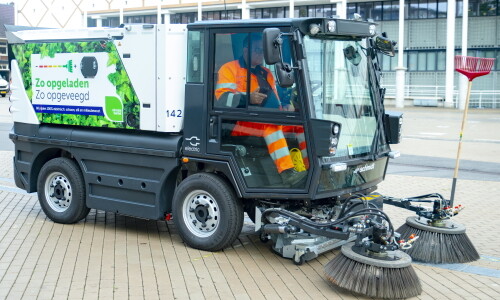 elektrische veegwagen