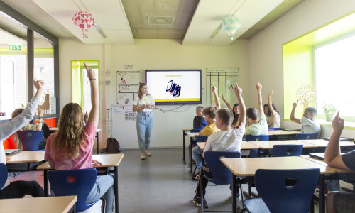 leerlingen in een klas