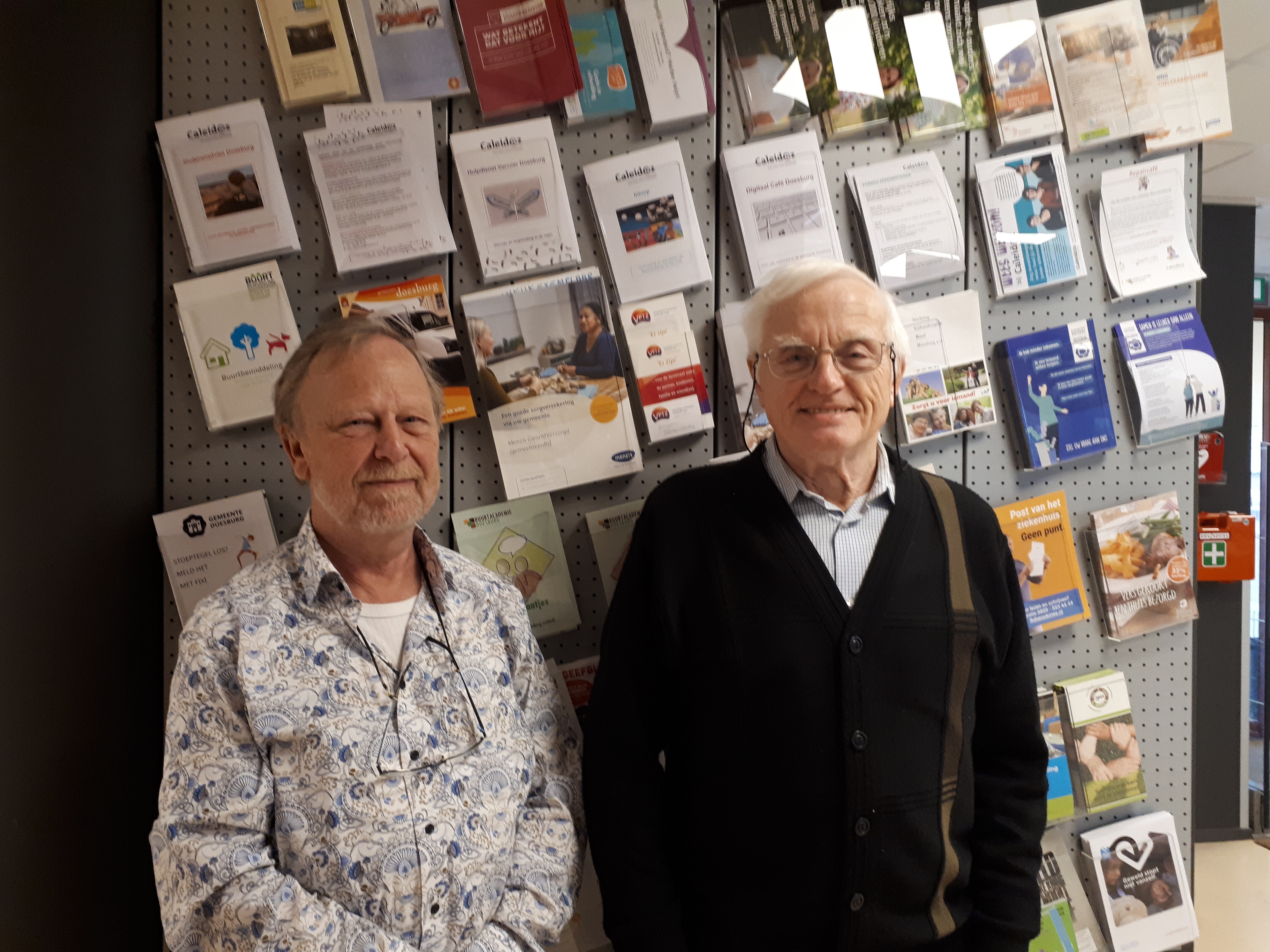 Frans en Johan: onmisbare vrijwilligers