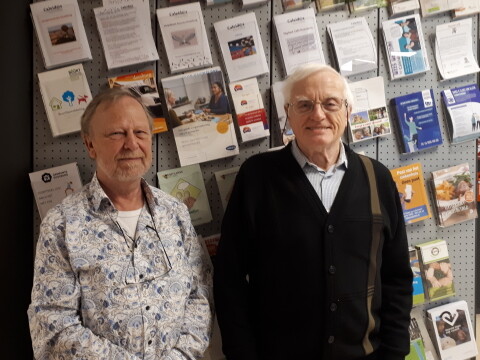 Frans en Johan: onmisbare vrijwilligers