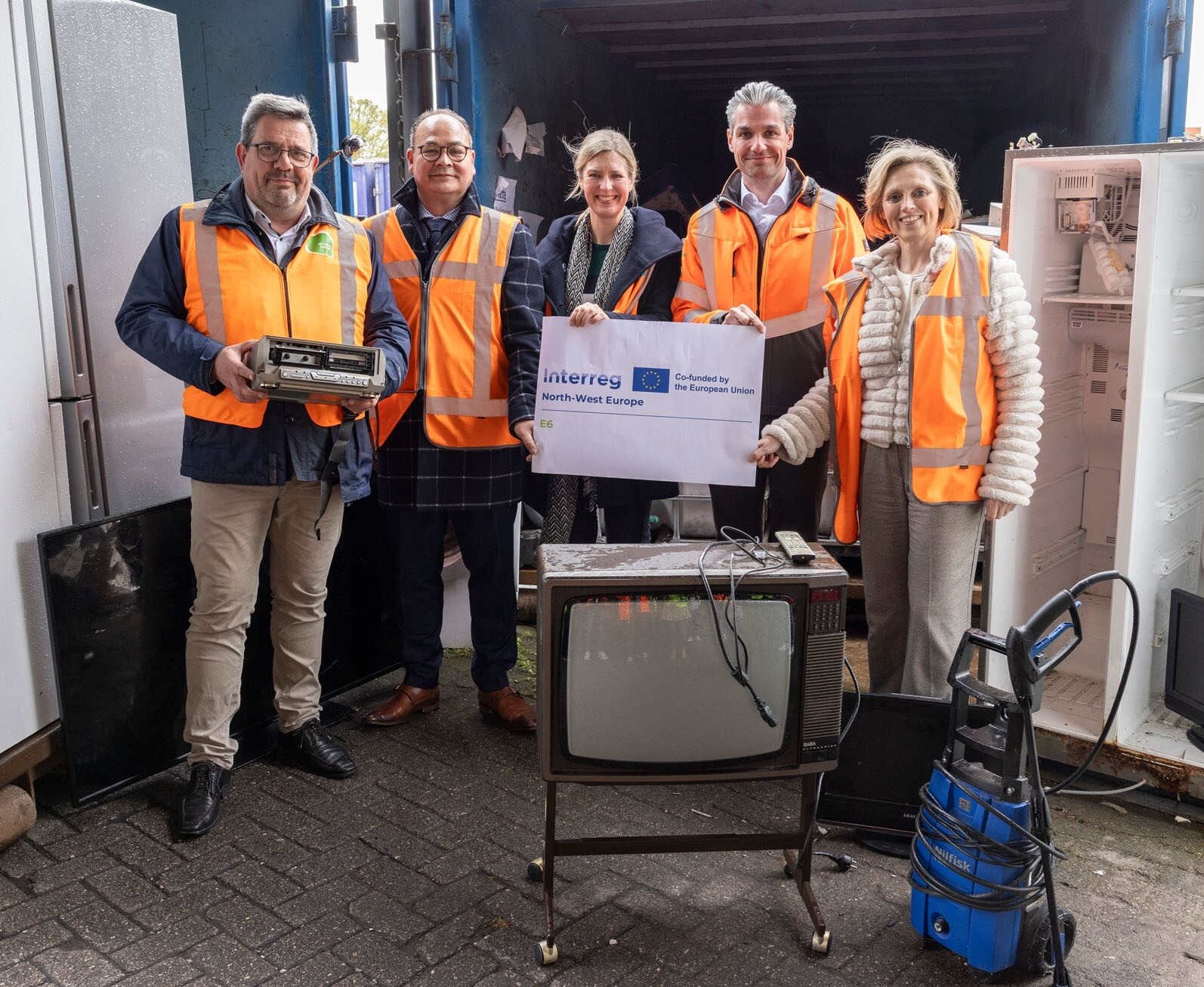 Apeldoorn in Europa: samen tegen e-waste met E6