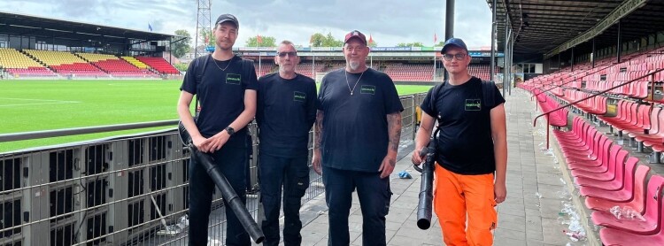 Buitenploeg houdt de Adelaarshorst ook dit seizoen weer schoon