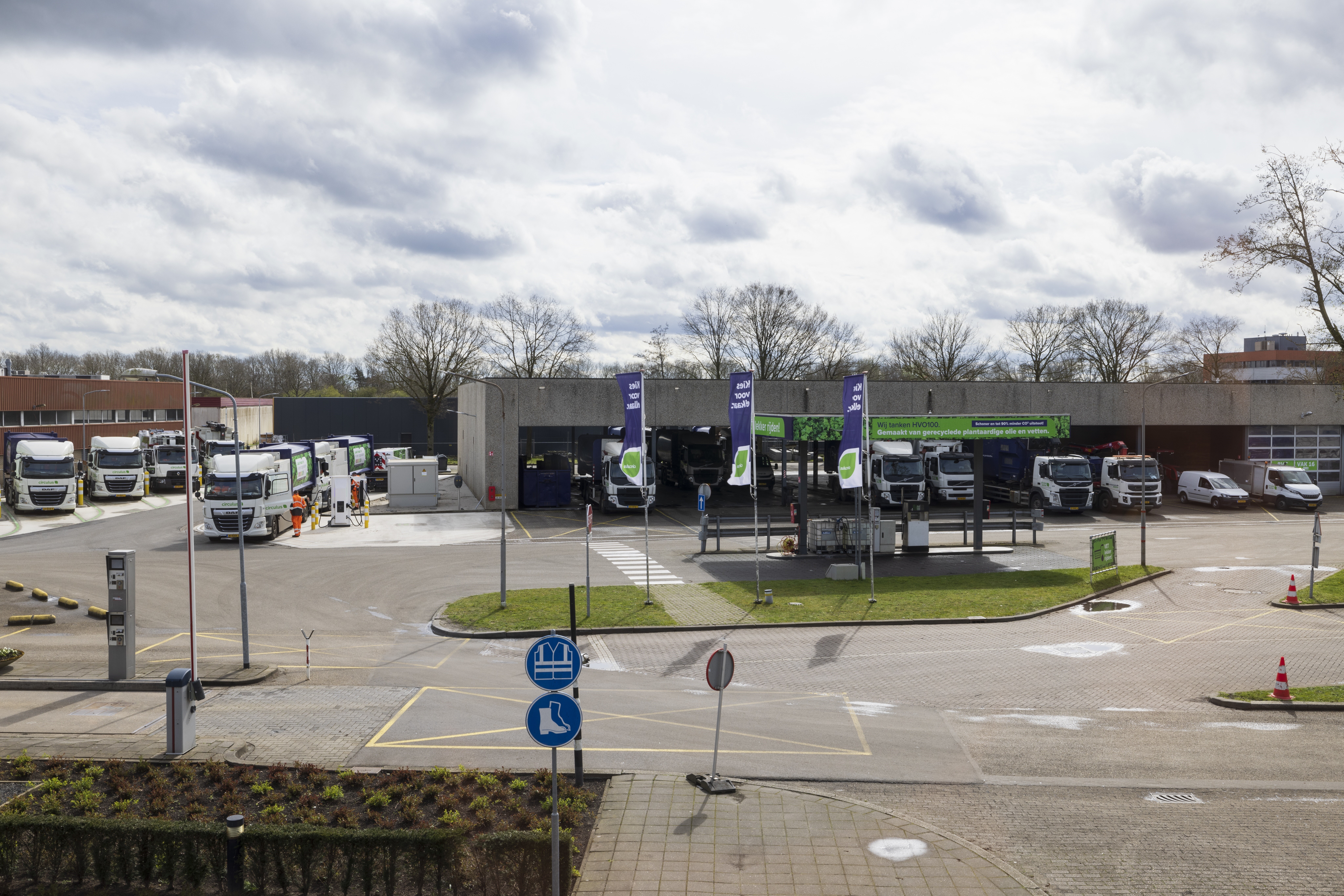 Langere wachttijden recycleplein Apeldoorn